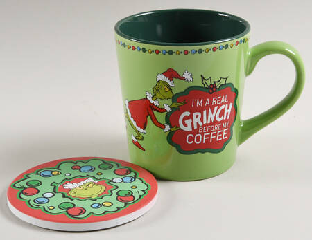 The Grinch (Miscellaneous) Mug & Coaster Set