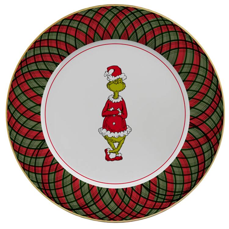 The Grinch (Miscellaneous) Salad Plate