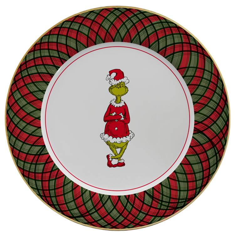 The Grinch (Miscellaneous) Dinner Plate