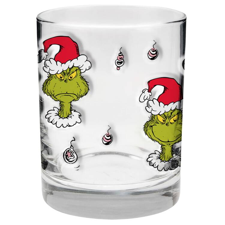 The Grinch (Miscellaneous) Glassware Double Old Fashioned
