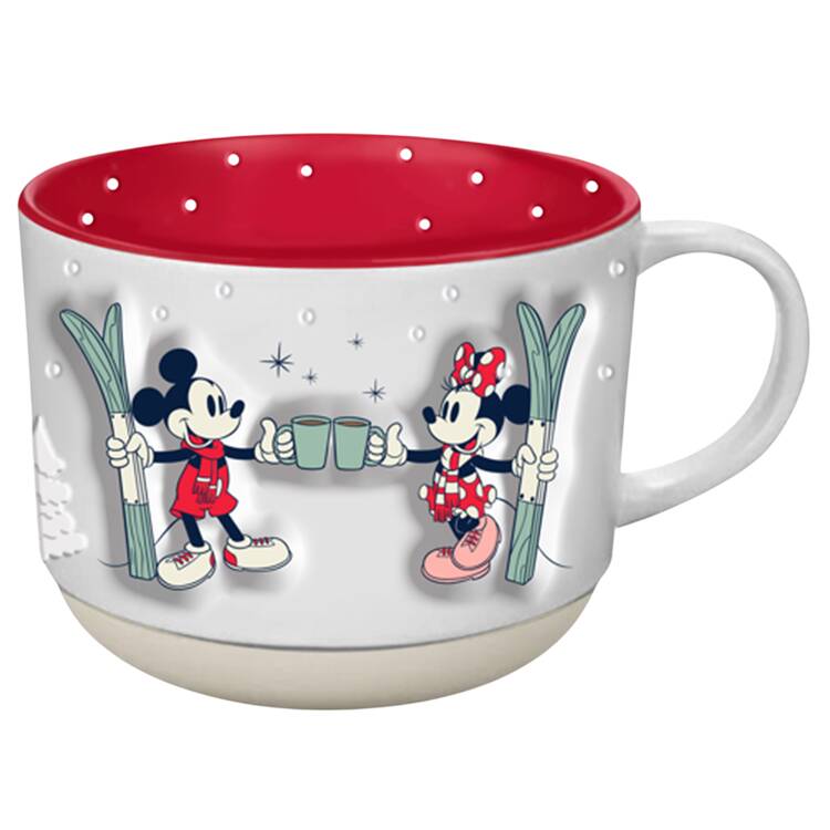 Mickey and Minnie Christmas Fun Cocoa Mug