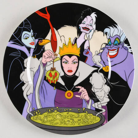 Disney Villians Salad Plate