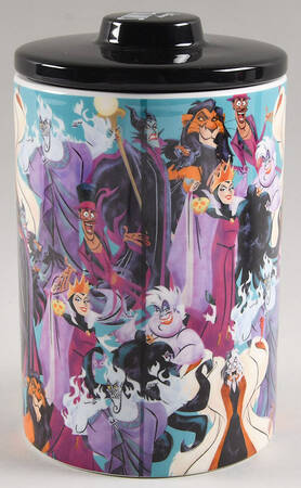 Disney Villians Medium Canister & Lid