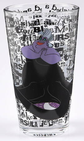 Disney Villians 16 Oz Glassware Tumbler