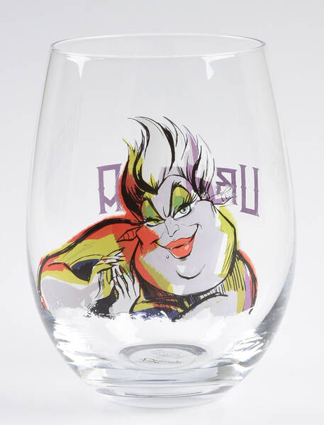 Disney Villians Glassware Stemless Wine