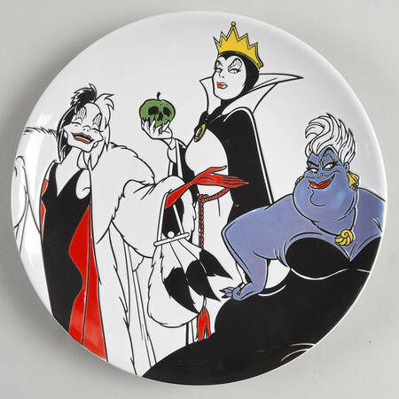 Disney Villians Salad Plate