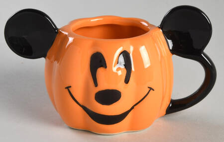 Mickey Pumpkin Figural Mug by Zrike