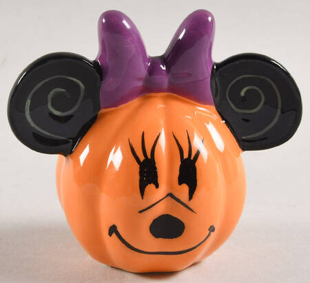 Mickey Pumpkin Figural Pepper Shaker by Zrike