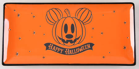 Mickey Pumpkin Rectangular Tray