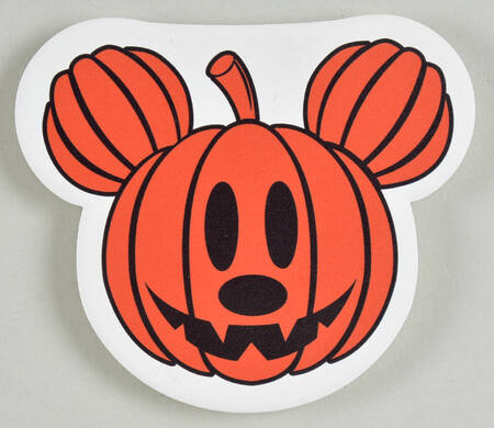 Mickey Pumpkin Coaster by Zrike