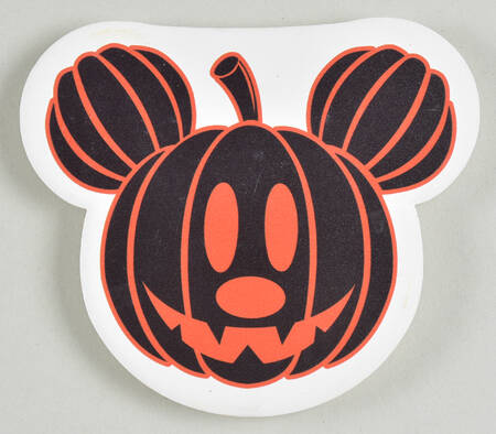 Mickey Pumpkin Coaster by Zrike
