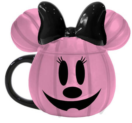 Mickey Pumpkin Figural Mug & Lid by Zrike