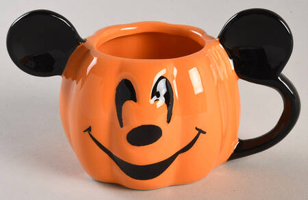 Mickey Pumpkin Espresso Mug by Zrike