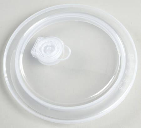 Mickey Pumpkin Vented Lid for 26 Oz Round Plastic Microwave Bowl by Zrike