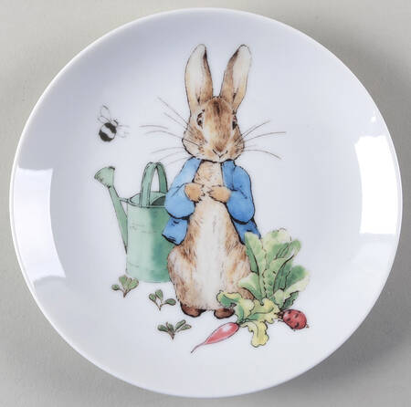 Peter Rabbit Green Meadow Appetizer Plate
