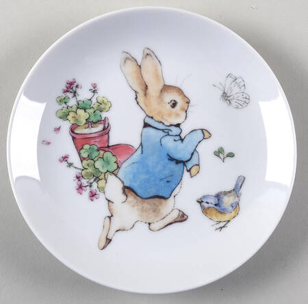 Peter Rabbit Green Meadow Appetizer Plate