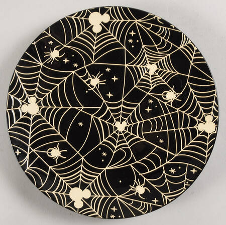 Mickey Spider Web Salad Plate
