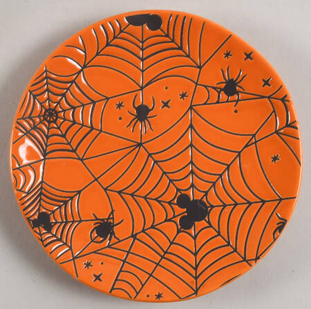 Mickey Spider Web Appetizer Plate