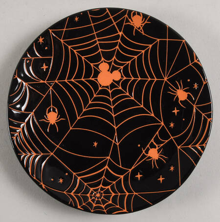 Mickey Spider Web Appetizer Plate