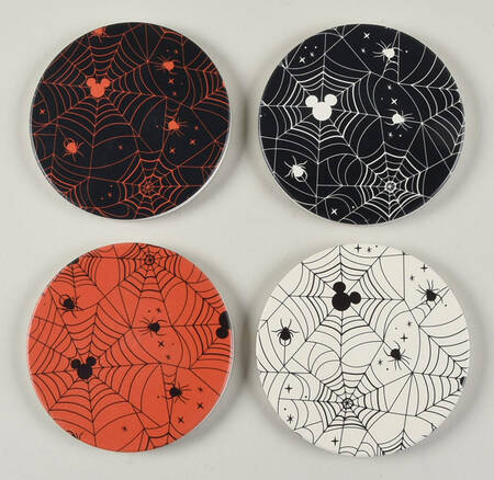 Mickey Spider Web Coaster - Set of 4 Motifs