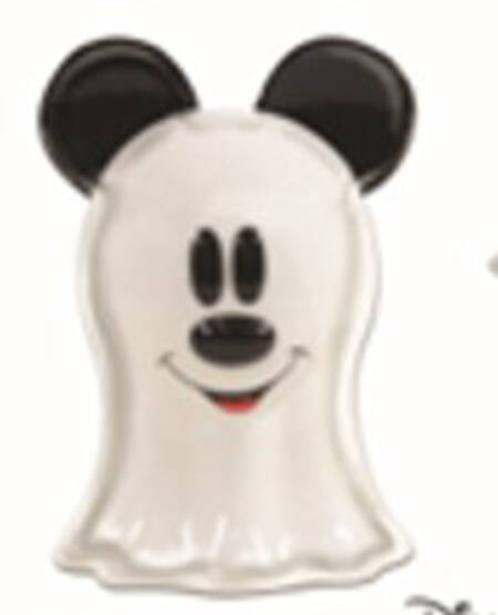 Mickey Spider Web 12" Square Melamine Tray