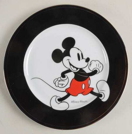 Mickey Gold Signature Salad Plate