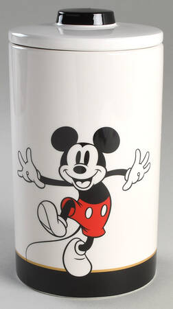 Mickey Gold Signature Large Canister & Lid