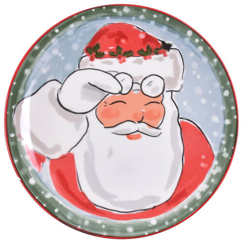 Dear Ol' Santa Salad Plate