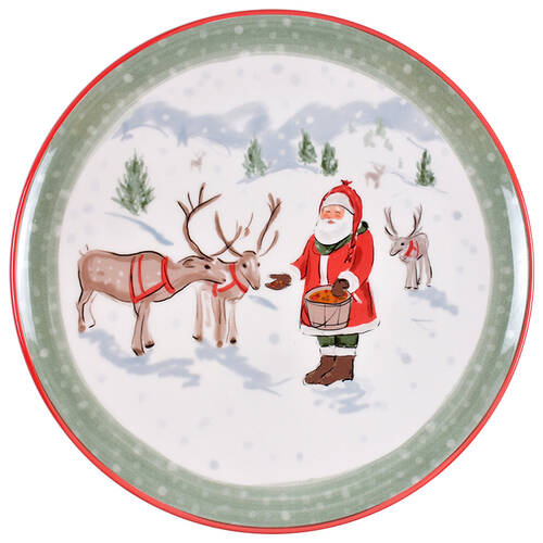 Dear Ol' Santa Dinner Plate