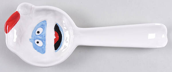 Rudolph Christmas Figural Spoon Rest