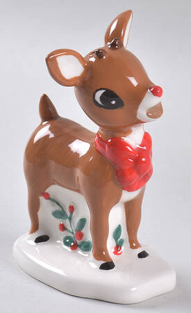 Rudolph Christmas Figural Salt Shaker
