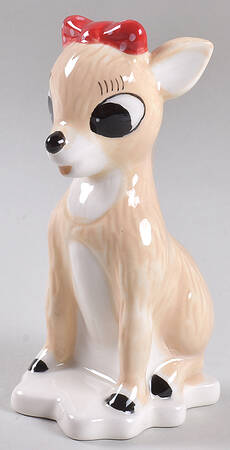 Rudolph Christmas Figural Salt Shaker