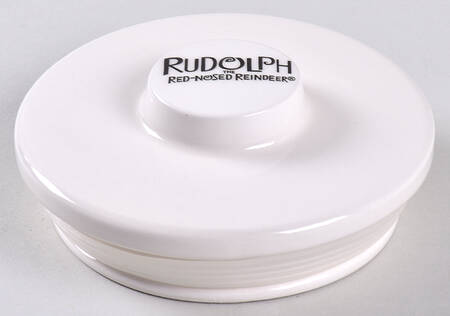 Rudolph Christmas Lid for Medium Canister