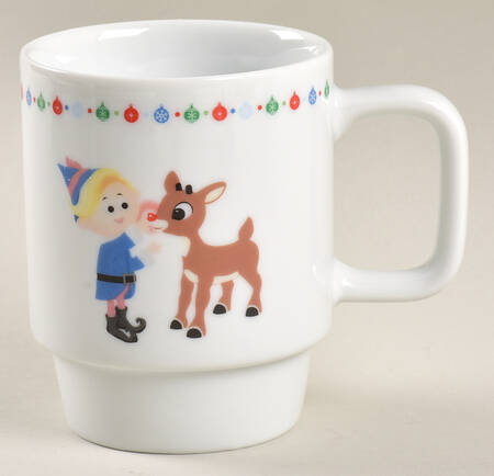 Rudolph Christmas Stackable Mug