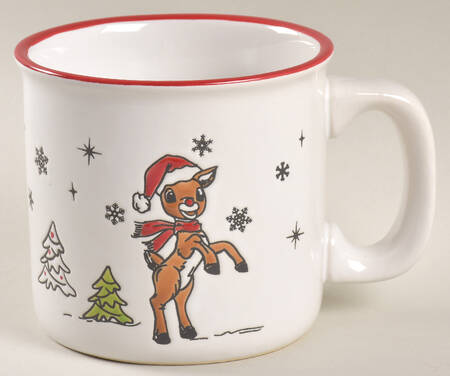 Rudolph Christmas Camper Mug