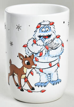 Rudolph Christmas 6" Storage Jar No Lid