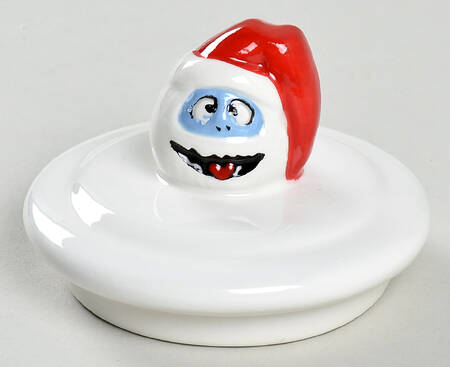 Rudolph Christmas Lid for 6" Storage Jar