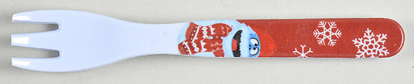 Rudolph Christmas Melamine Child's Fork