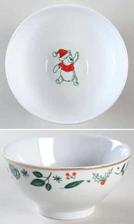 Winnie the Pooh Pinecones Gold Coupe Cereal Bowl
