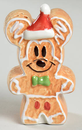 Mickey Christmas Treats Figural Pepper Shaker