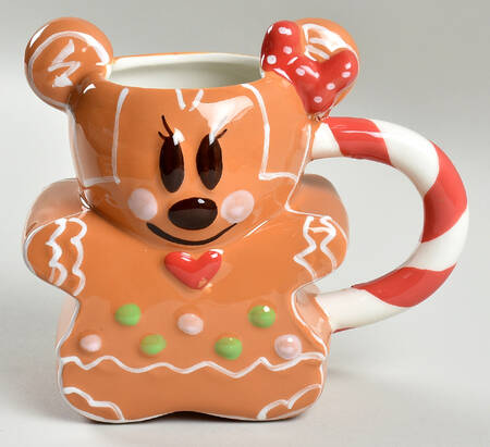 Mickey Christmas Treats Figural Mug