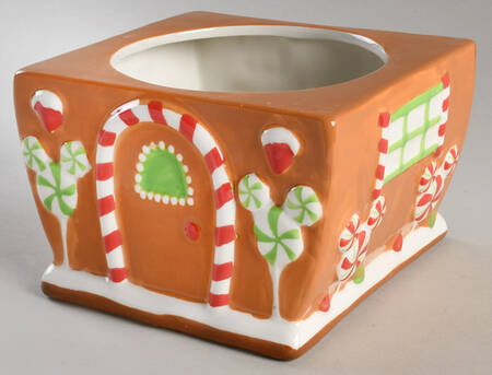 Mickey Christmas Treats Figural Cookie Jar No Lid