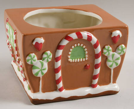 Mickey Christmas Treats Figural Cookie Jar No Lid
