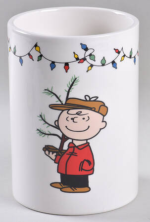 Peanuts Christmas Medium Canister No Lid