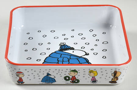 Peanuts Christmas 9" Square Baker
