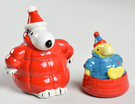 Peanuts Christmas Figural Salt & Pepper Set