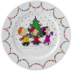 Peanuts Christmas Salad Plate