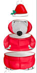 Peanuts Christmas Measuring Cup Set (1 Cup,1/2 Cup,1/3 Cup,1/4 Cup)