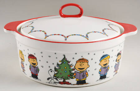 Peanuts Christmas Cheese Baker (Brie) & Lid