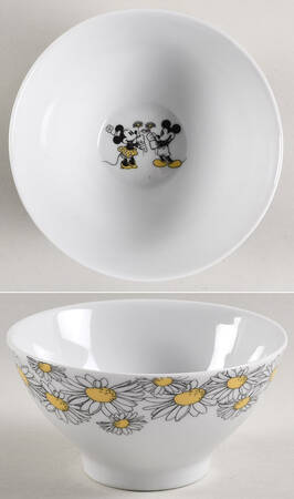 Mickey and Minnie Daisy Chain Coupe Cereal Bowl